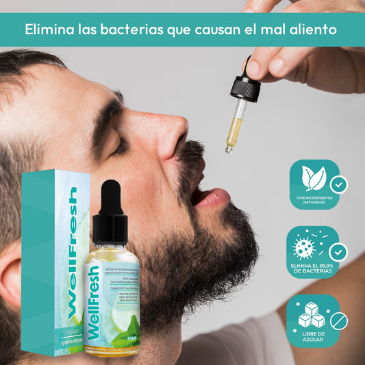 Elimina mal aliento Well fresh X2